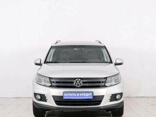2013 Volkswagen Tiguan I Рестайлинг, серебристый, 1299000 рублей, вид 2