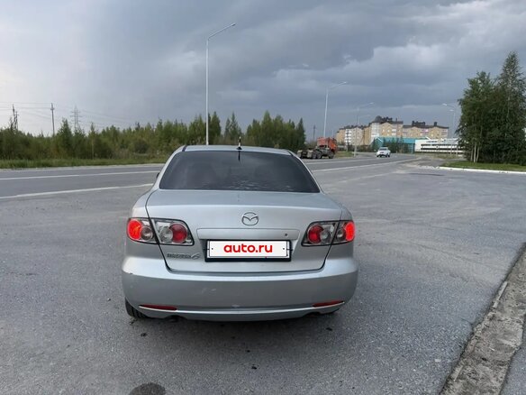 2006 Mazda 6 I (GG) Рестайлинг, серебристый, 510000 рублей - вид 4