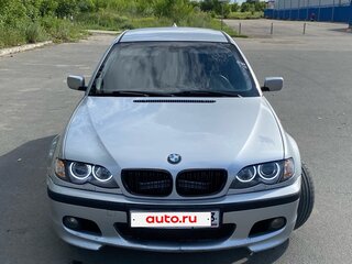 2002 BMW 3 серии 318i IV (E46) Рестайлинг, серебристый, 620000 рублей, вид 5