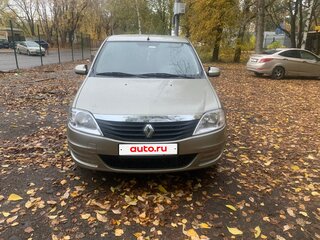2011 Renault Logan I Рестайлинг, бежевый, 359000 рублей, вид 1