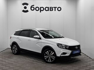 2019 Lada (ВАЗ) Vesta SW Cross I, белый, 1270000 рублей, вид 2