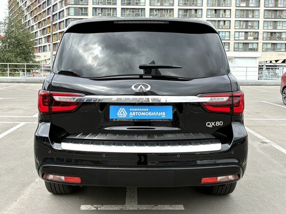 2018 Infiniti QX80 I Рестайлинг 2, чёрный, 3849000 рублей - вид 2