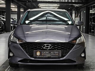 2020 Hyundai Solaris II Рестайлинг, серый, 1580000 рублей, вид 2