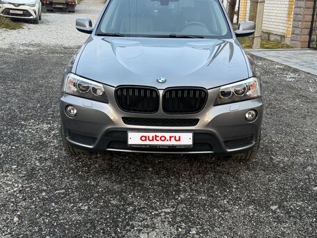 2013 BMW X3 28i xDrive II (F25), серый, 2500000 рублей, вид 2