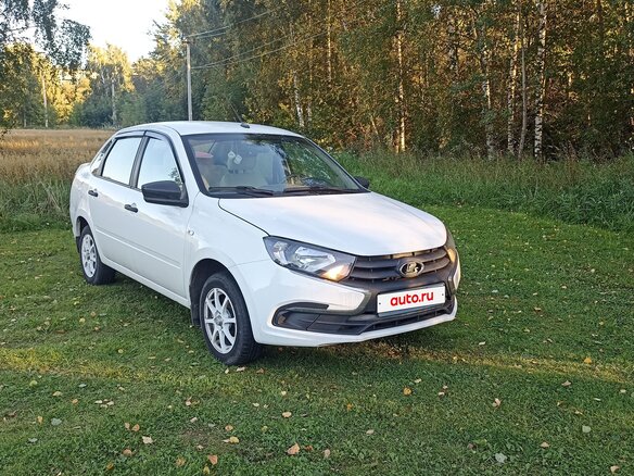 2020 Lada (ВАЗ) Granta I Рестайлинг, белый, 690000 рублей