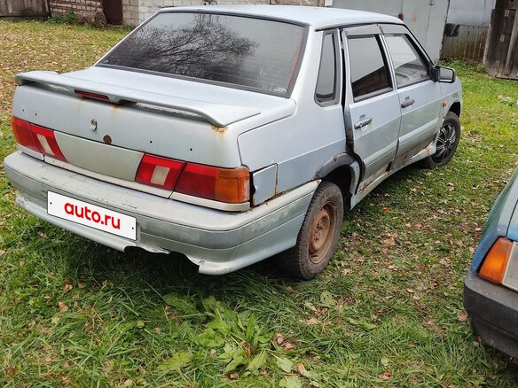 2005 Lada (ВАЗ) 2115, серебристый, 30000 рублей - вид 3