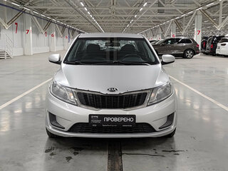 2014 Kia Rio III, серебристый, 705000 рублей, вид 2