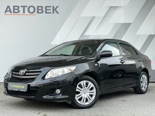 2008 Toyota Corolla X (E140, E150), чёрный, 888000 рублей, вид 1