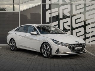 2022 Hyundai Elantra VII (CN7), белый, 2010000 рублей, вид 1