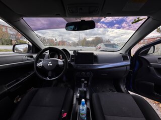 2008 Mitsubishi Lancer X, синий, 500000 рублей, вид 5