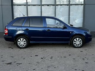 2007 Skoda Fabia I Рестайлинг, синий, 340000 рублей, вид 4