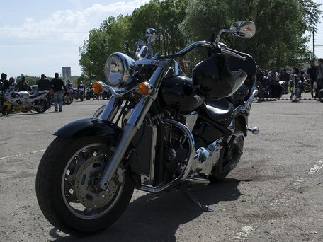 2007 Kawasaki VN2000 Vulcan, чёрный, 1100000 рублей, вид 3