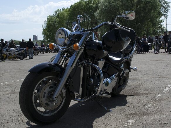 2007 Kawasaki VN2000 Vulcan, чёрный, 1100000 рублей - вид 2