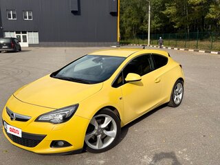 2013 Opel Astra GTC J Рестайлинг, жёлтый, 1000000 рублей, вид 3