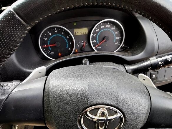 2010 Toyota Wish II, чёрный, 899000 рублей - вид 6