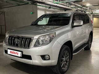 2013 Toyota Land Cruiser Prado 150 Series, серебристый, 3550000 рублей, вид 1