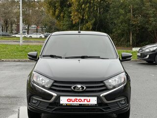 2021 Lada (ВАЗ) Granta I Рестайлинг, чёрный, 740000 рублей, вид 3