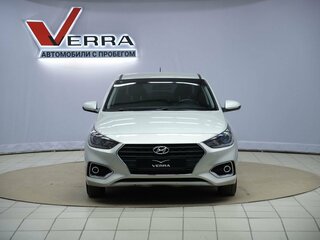 2018 Hyundai Solaris II, бежевый, 1090000 рублей, вид 2