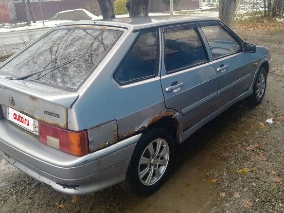 2009 Lada (ВАЗ) 2114, голубой - вид 4