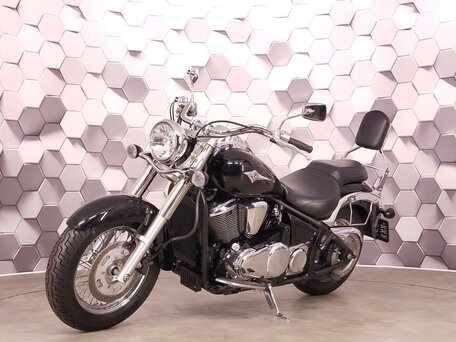 2008 Kawasaki VN900 Vulcan, чёрный, 577000 рублей, вид 2