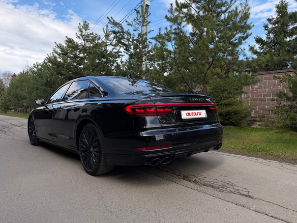 2018 Audi A8 Long 60 TFSI IV (D5), чёрный - вид 5