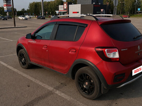 2017 Renault Sandero Stepway II, красный, 860000 рублей - вид 6