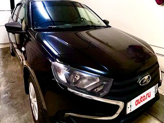2019 Lada (ВАЗ) Granta I Рестайлинг, чёрный, 565000 рублей, вид 1