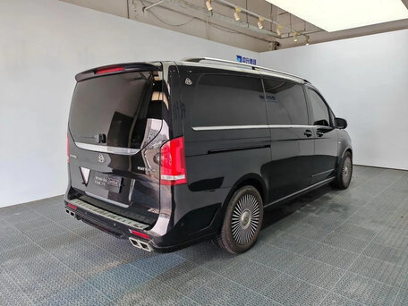 2022 Mercedes-Benz V-Класс Long 260 длинный III (W447) Рестайлинг, чёрный, 6300000 рублей, вид 4