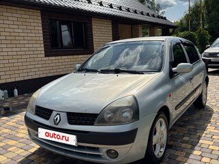 2002 Renault Clio II Рестайлинг, серый, 275000 рублей, вид 1