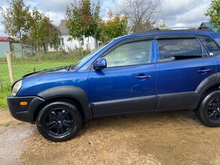 2005 Hyundai Tucson I, синий, 690000 рублей, вид 4