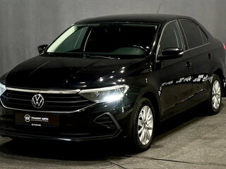 2020 Volkswagen Polo VI, чёрный, 1549000 рублей, вид 1