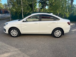 2023 Lada (ВАЗ) Vesta I Рестайлинг (NG), белый, 1400000 рублей, вид 4