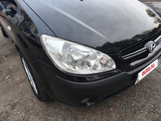 2008 Hyundai Getz I Рестайлинг, чёрный, 560000 рублей, вид 5