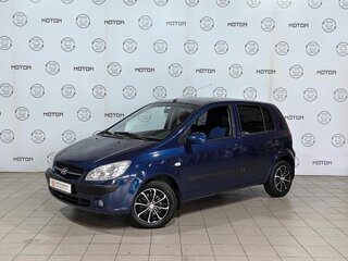 2007 Hyundai Getz I Рестайлинг, синий, 450000 рублей, вид 3