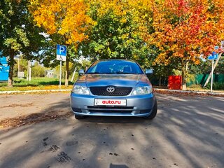 2003 Toyota Corolla IX (E120, E130), голубой, 490000 рублей, вид 4