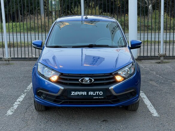 2020 Lada (ВАЗ) Granta I Рестайлинг, синий - вид 1
