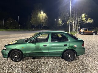 1998 Hyundai Accent I, зелёный, 89000 рублей, вид 3