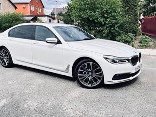 2016 BMW 7 серии 740d xDrive VI (G11/G12), белый, 3800000 рублей, вид 3