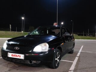 2008 Lada (ВАЗ) Priora I, чёрный, 299000 рублей, вид 1