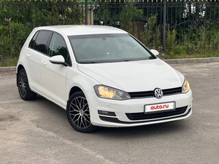 2014 Volkswagen Golf VII, белый, 1100000 рублей, вид 4