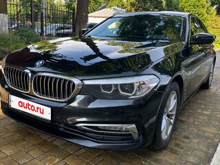 2017 BMW 5 серии 520d xDrive VII (G30/G31/G38), чёрный, 3050000 рублей, вид 1