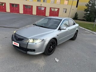 2006 Mazda 6 I (GG) Рестайлинг, серебристый, 510000 рублей, вид 2