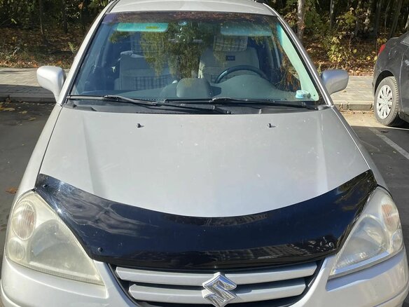 2006 Suzuki Liana I Рестайлинг, серебристый, 480000 рублей - вид 2