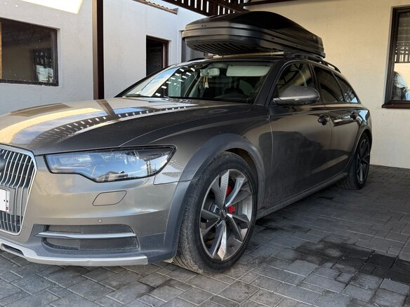 2012 Audi A6 allroad III (C7), серый, 1990000 рублей