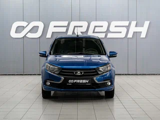 2019 Lada (ВАЗ) Granta I Рестайлинг, синий, 689000 рублей, вид 3