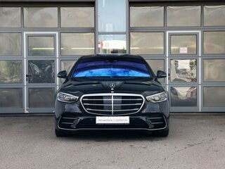 2021 Mercedes-Benz S-Класс 350 d Long 4MATIC VII (W223), чёрный, 8410000 рублей, вид 2