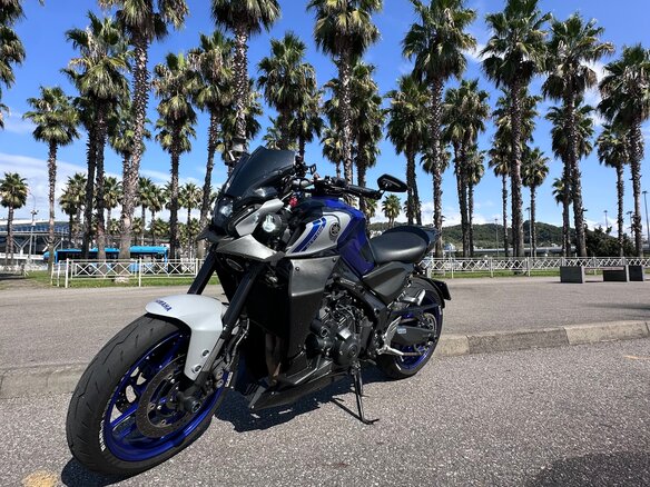 2022 Yamaha MT-09 (FZ-09), синий, 1050000 рублей - вид 6