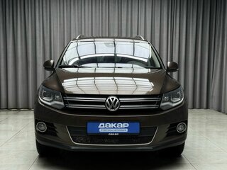 2015 Volkswagen Tiguan I Рестайлинг, коричневый, 1549000 рублей, вид 3
