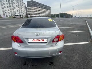 2007 Toyota Corolla AMT X (E140, E150), серебристый, 850000 рублей, вид 3