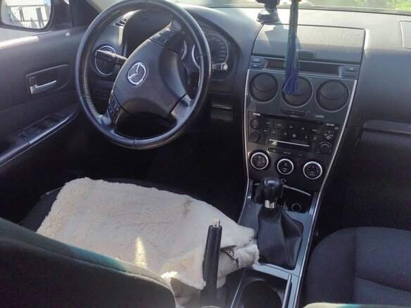 2005 Mazda 6 I (GG) Рестайлинг, красный, 420000 рублей - вид 2